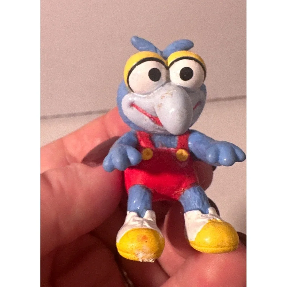 1986 Gonzo Muppet Shelf Sitter Display Figurine  Mini Trinket Old Cartoons Retro